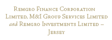Remgro Finance Corporation Limited