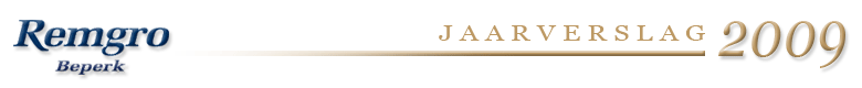 Remgro Beperk &ndash; 2009 Jaarverslag