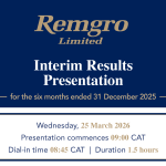 Remgro_Interims_Invitation_2026